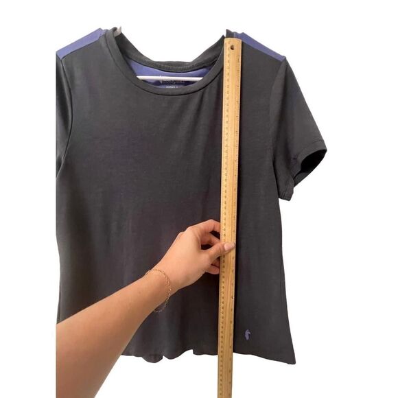 Cotopaxi Cala Active Colorblock Open Back T-Shirt Short Sleeve Black Womens XS - Picture 8 of 11